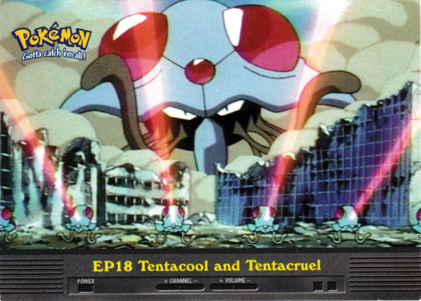 Tentacool and Tentacruel-EP18-Series 2