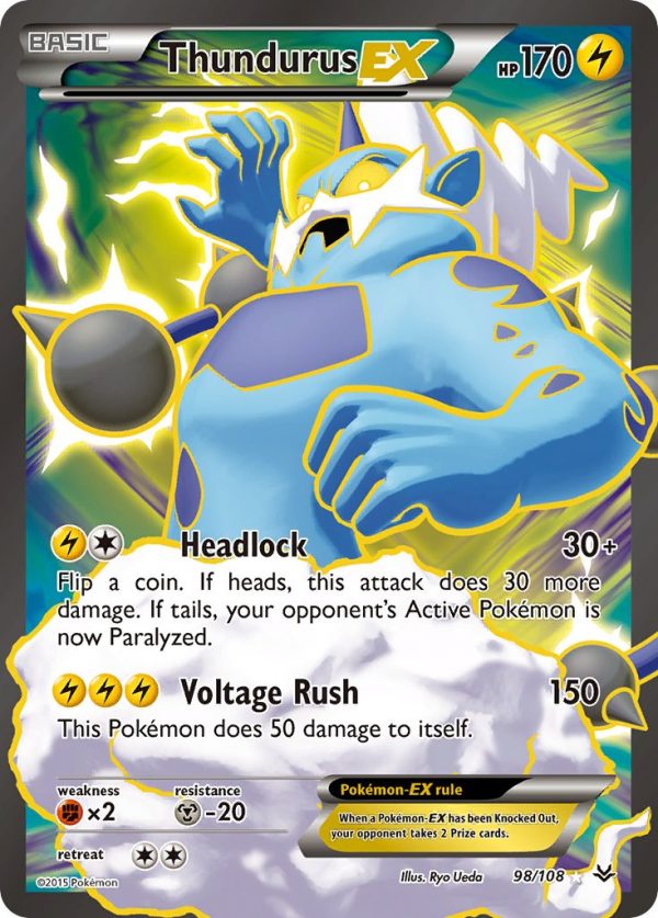 Thundurus-EX - 98 - Roaring Skies