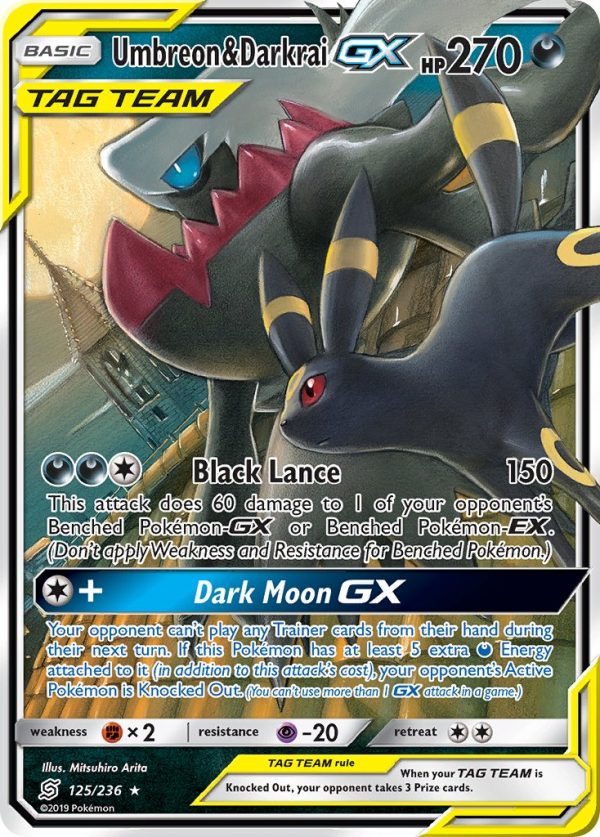 Umbreon & Darkrai-GX - 125 - Unified Minds