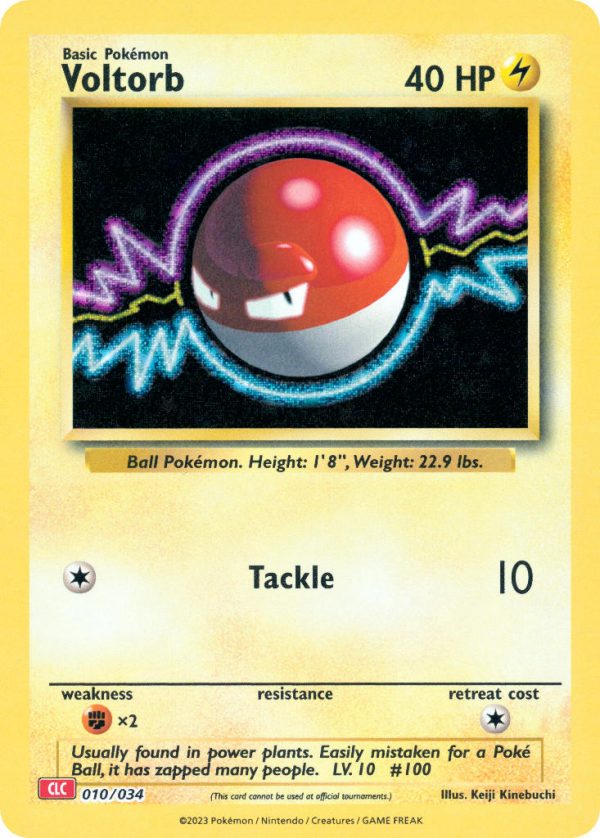 Voltorb-010-Pokemon TCG Classic - Charizard