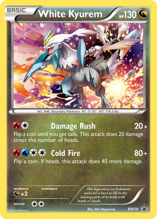 White Kyurem - BW59 - Black & White Promos