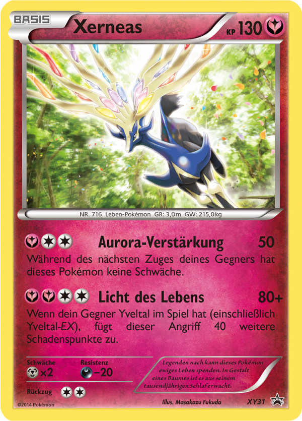 Xerneas - XY31 - XY Promos