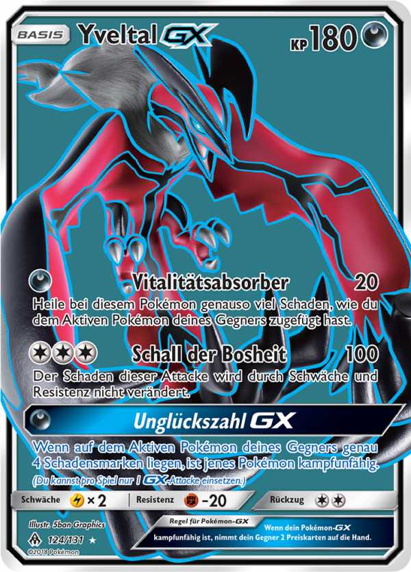 Yveltal-GX - 124 - Grauen der Lichtfinsternis