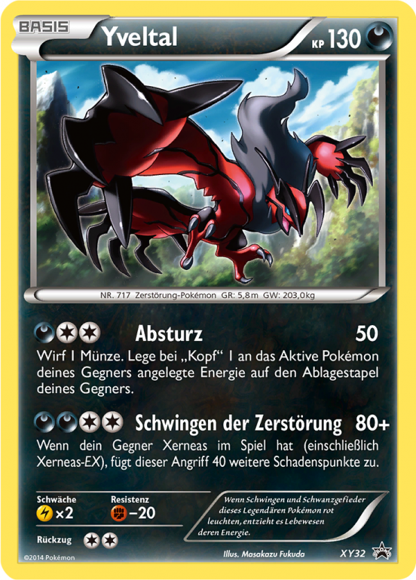 Yveltal - XY32 - XY Promos