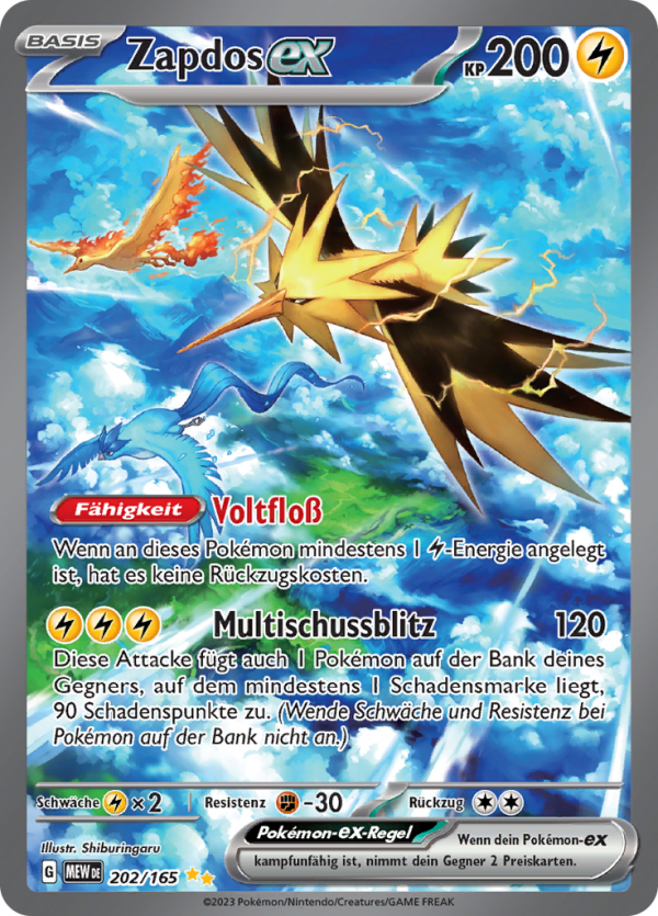 Zapdos-ex-202-Pokemon 151