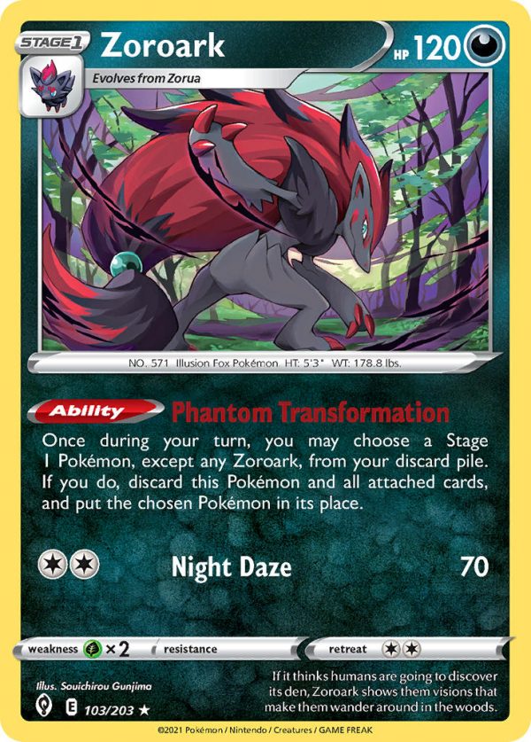 Zoroark - 103 - Evolving Skies