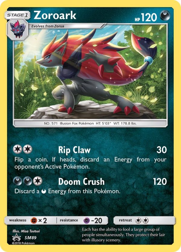 Zoroark - SM89 - Sun & Moon Promos