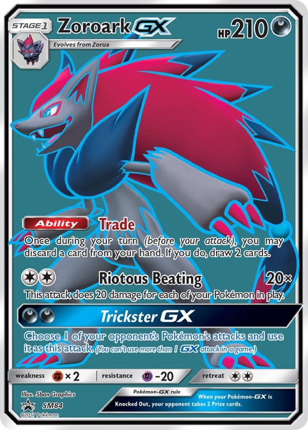 Zoroark-GX - SM84 - Sun & Moon Promos