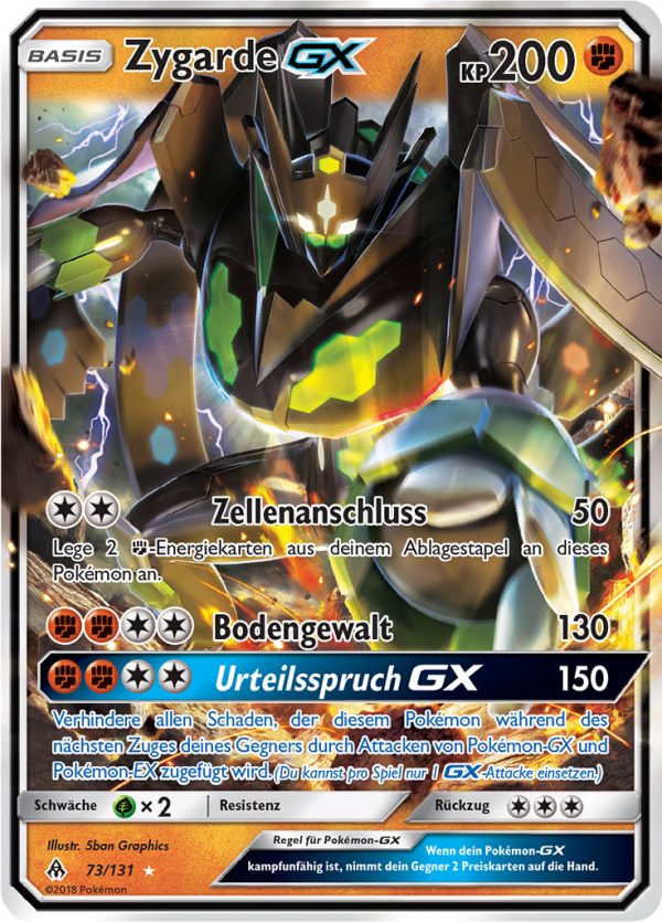 Zygarde-GX - 73 - Grauen der Lichtfinsternis